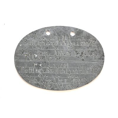 Rare WW1 Jäger Rgt.3 EKM (Alpenkorps)