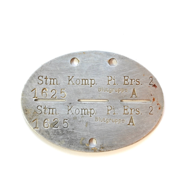 Stm.Komp Pio.Ers.Btl.2 Erkennungsmarke