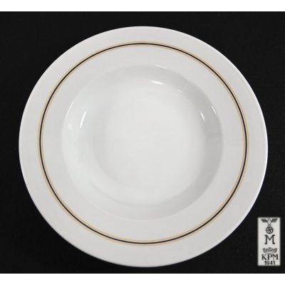 Rare Kriegsmarine Admirality Soup Plate (KPM,1941)