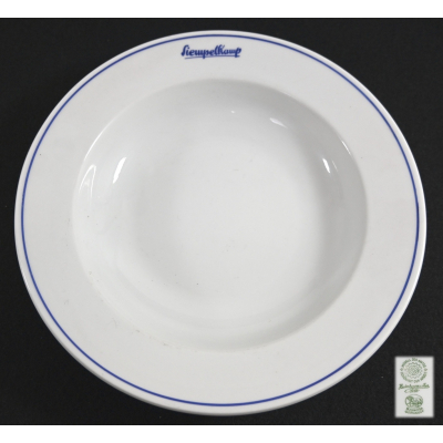 Company marked Porcelain DAF Soup Plate (Hutschenreuther)