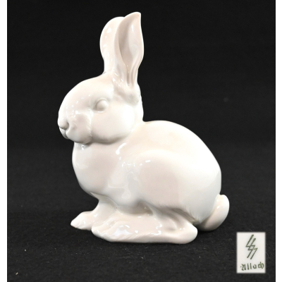 ᛋᛋ Allach No.61 Porcelain 'Sitting Rabbit'