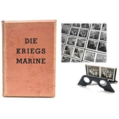Rare 'Die Kriegsmarine' Raumbildalbum