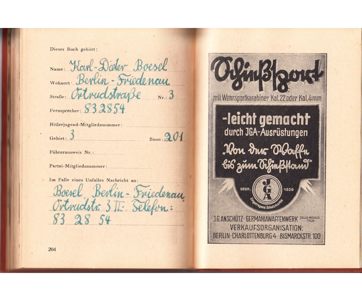 EA-Militaria | Jahrbuch der Hitlerjugend 1942