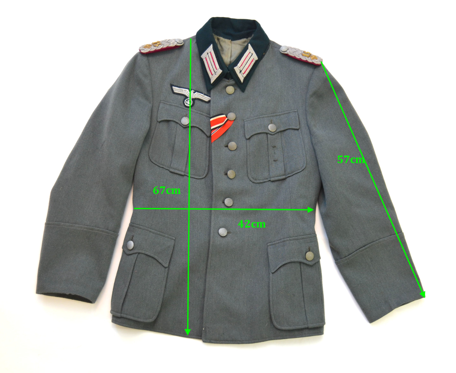 ドイツ軍　tunic EA-Militaria | Oberstleutnant Nebelwerfer Tunic